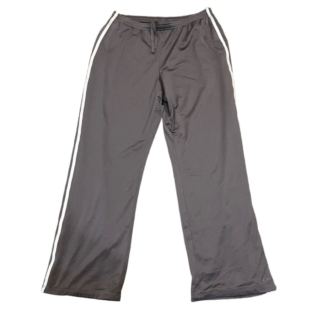 C9 by Champion Women's Black Track Pants with White Side Stripes